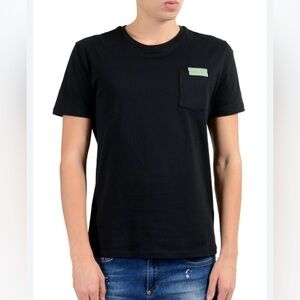 Versace Collection Black T-shirt Short Sleeve Crew Neck Men’s Size M